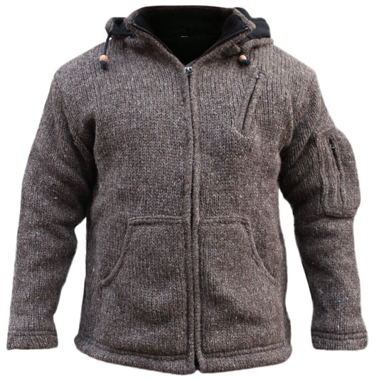 Men's Detachable Hippie Hoodie Jacket