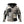 Load image into Gallery viewer, grey-and-black-wool-mens-zip-up-hoodie-jacket