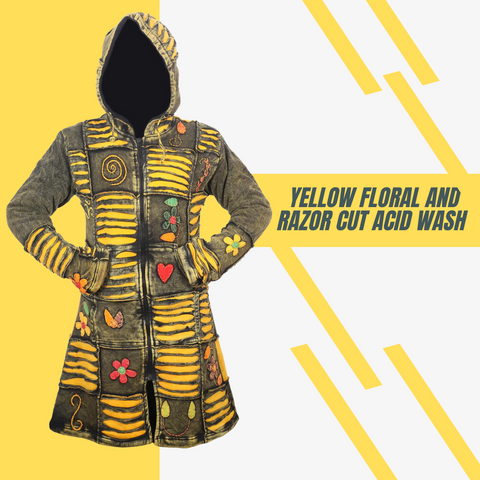 Several Varieties of Hoodies Available with Razor Cuts