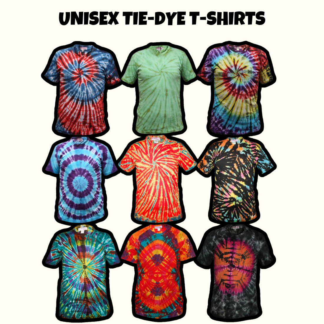 A Fusion of Fashion and Art: Unveiling the Vibrant World of Unisex Tie-Dye T-Shirts