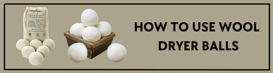 How to use wool dryer balls?