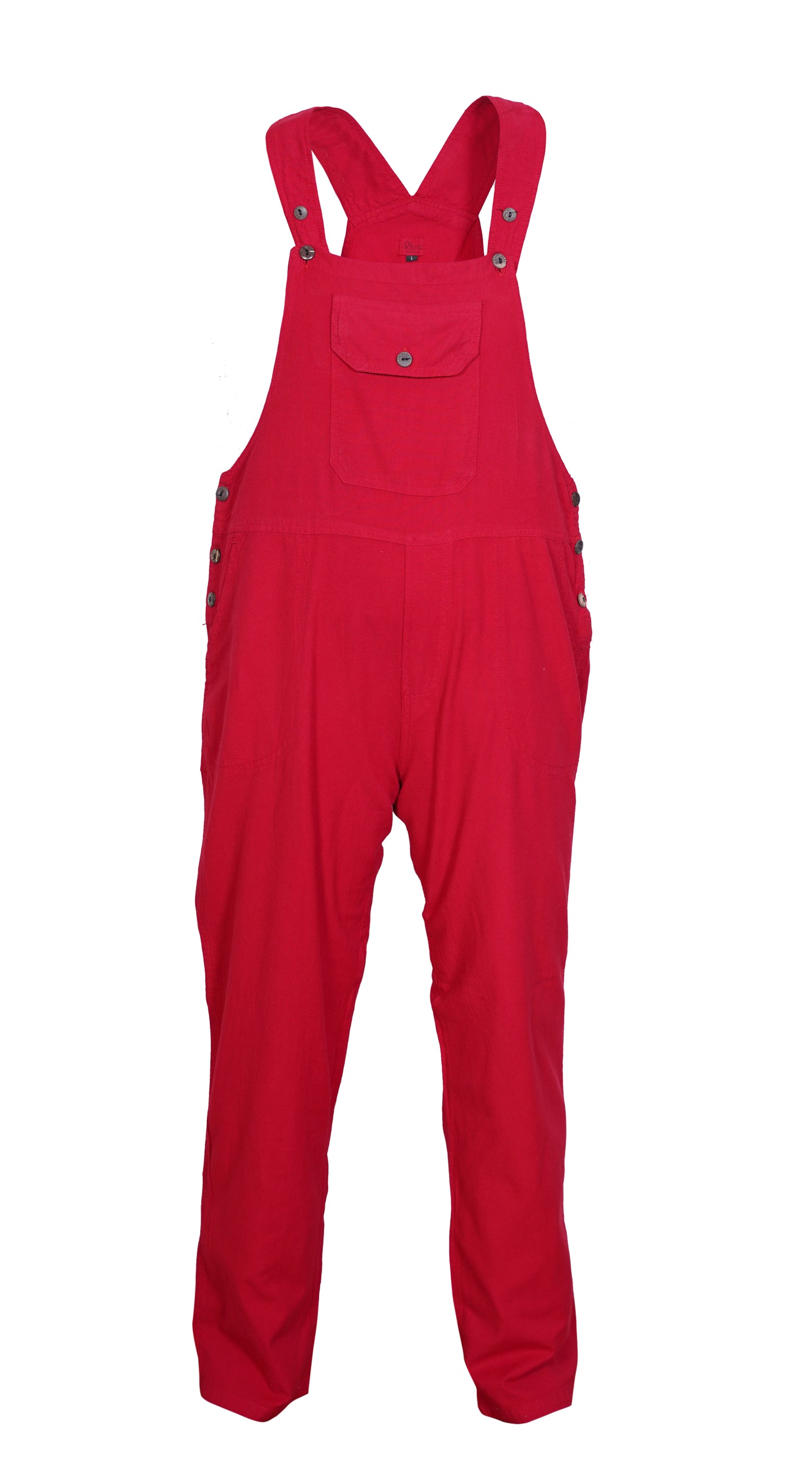 Women’s Cotton Hippie Summer Classic Dungaree with Adjustable Straps
