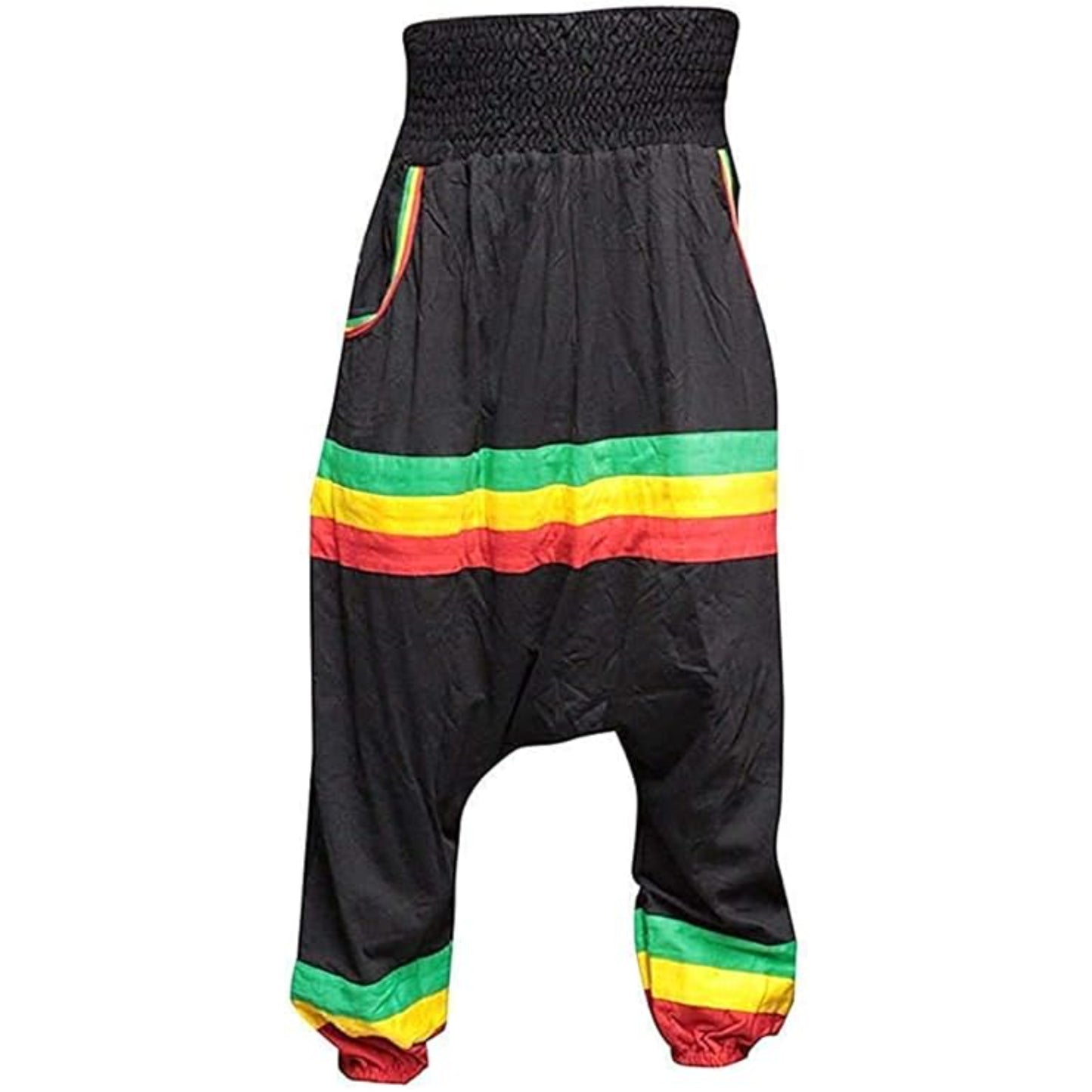 Mens Pants Hippie Ratsa Harem Pants Gothic Striped Boho Trousers