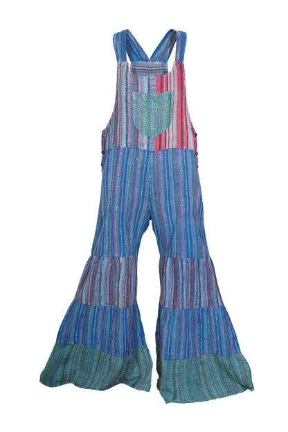 Womenâ??s Cotton Hippie Summer Classic Dungaree with Adjustable Straps