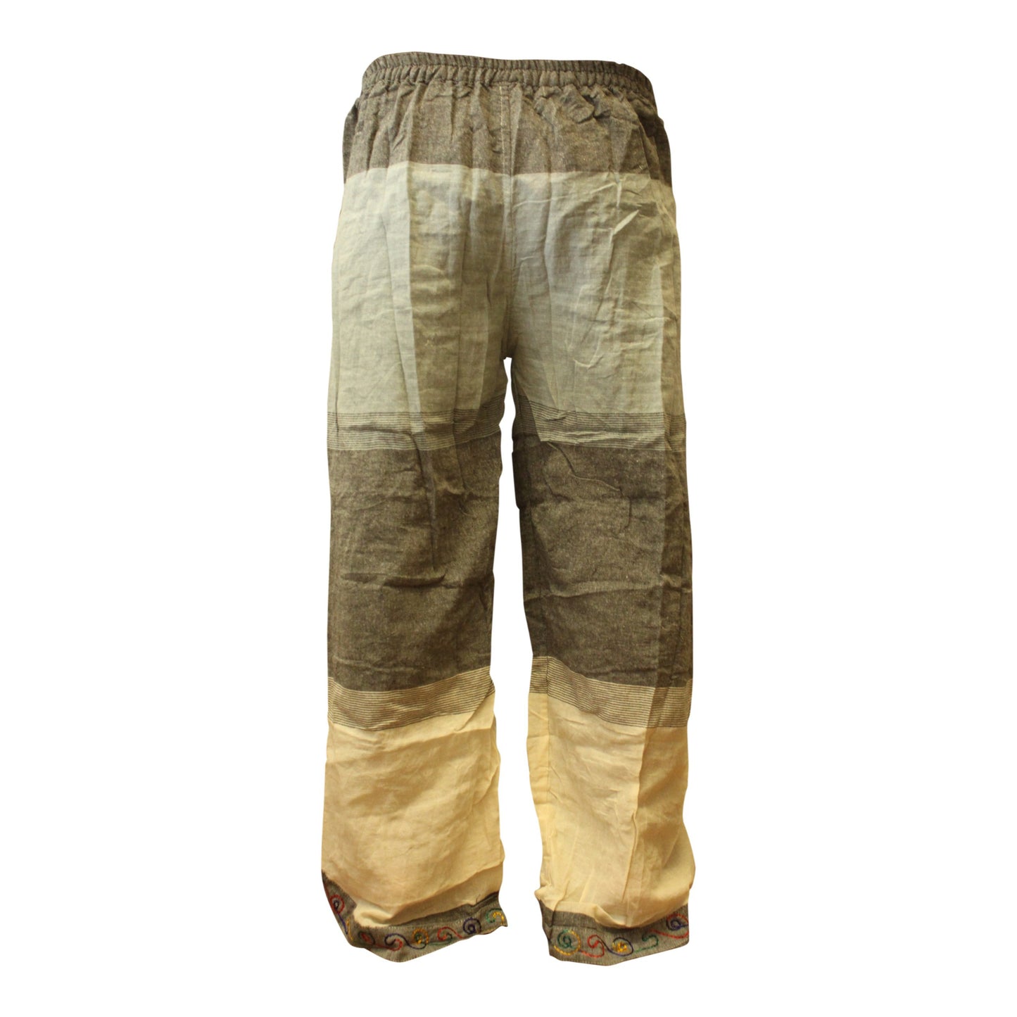 WOMEN MULTICOLOURED HIPPIE WRAP TROUSER PANTS