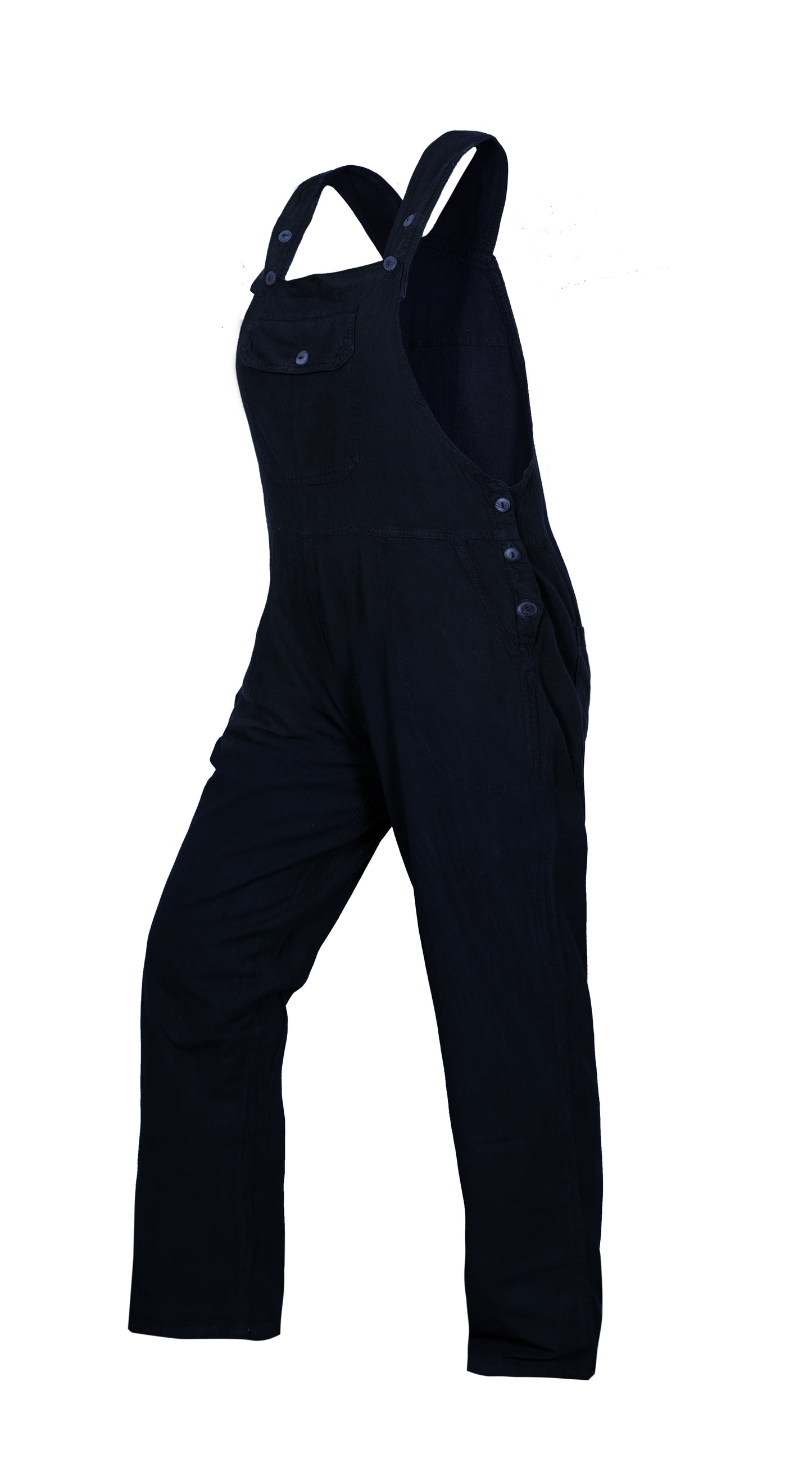 Women’s Cotton Hippie Summer Classic Dungaree with Adjustable Straps