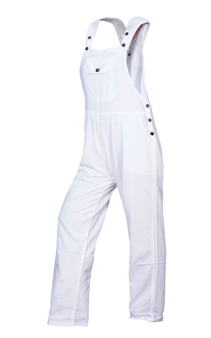 Womenâ??s Cotton Hippie Summer Classic Dungaree with Adjustable Straps