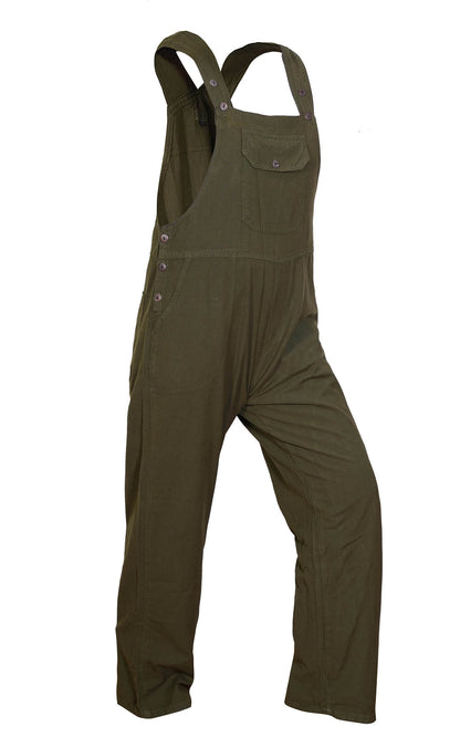 Womenâ??s Cotton Hippie Summer Classic Dungaree with Adjustable Straps