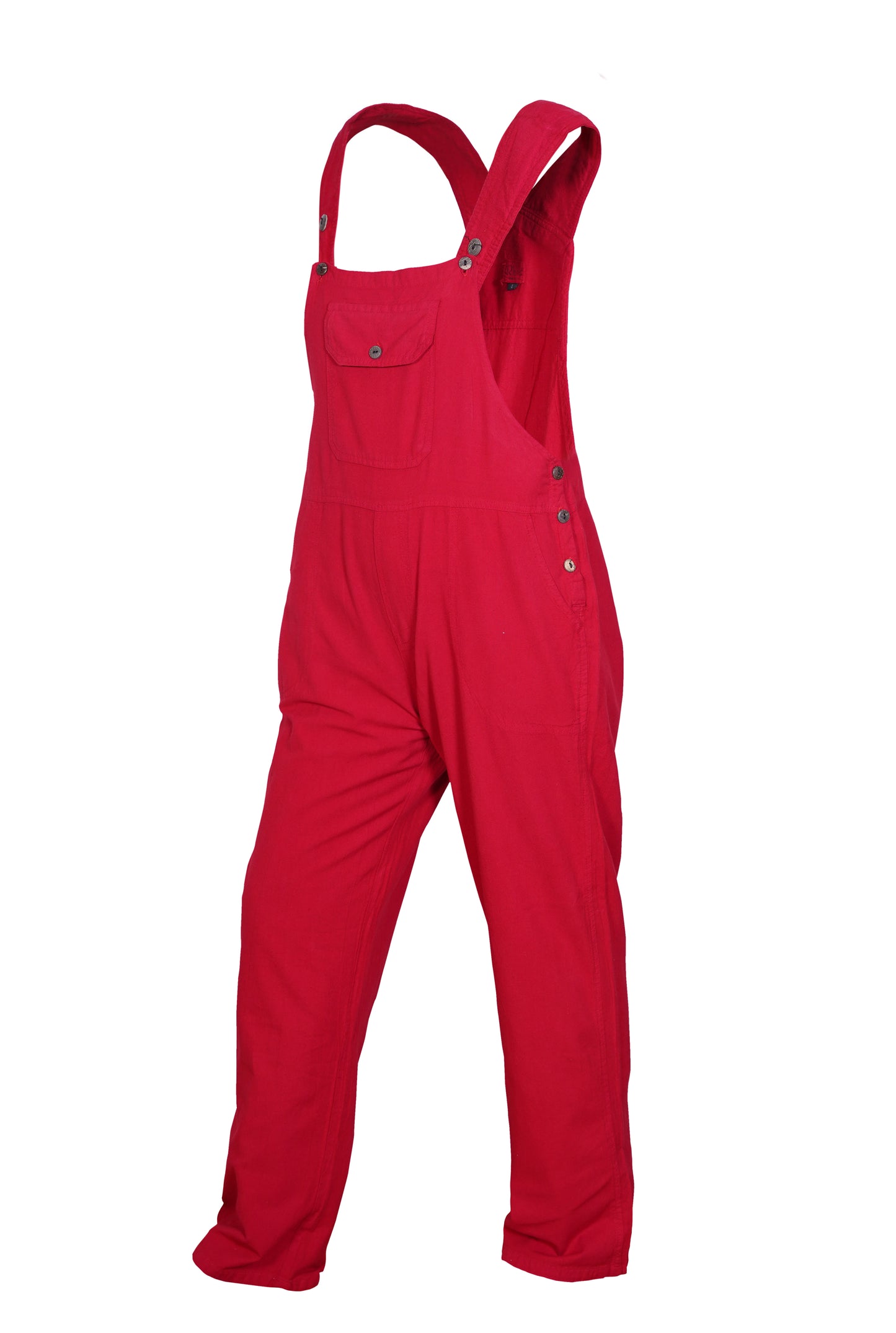 Women’s Cotton Hippie Summer Classic Dungaree with Adjustable Straps