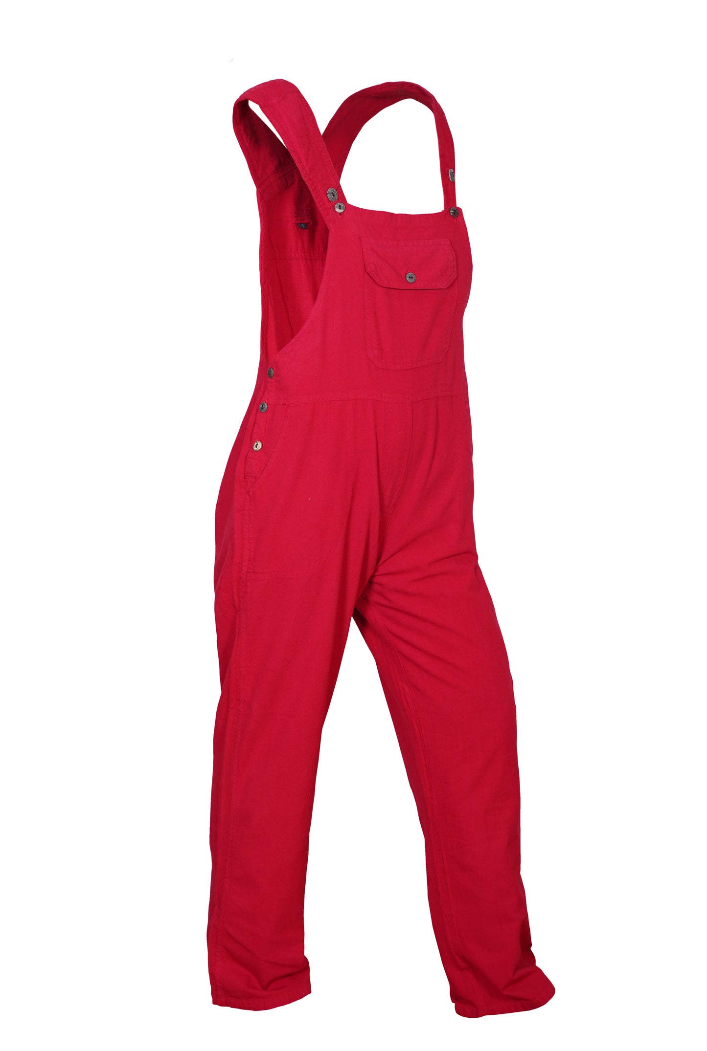Women’s Cotton Hippie Summer Classic Dungaree with Adjustable Straps