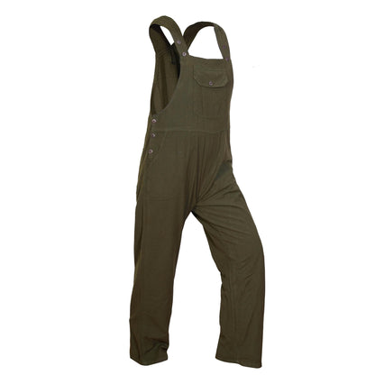Women's Dungaree Cotton Hippie Classic Summer Jumpsuit with Adjustable Straps