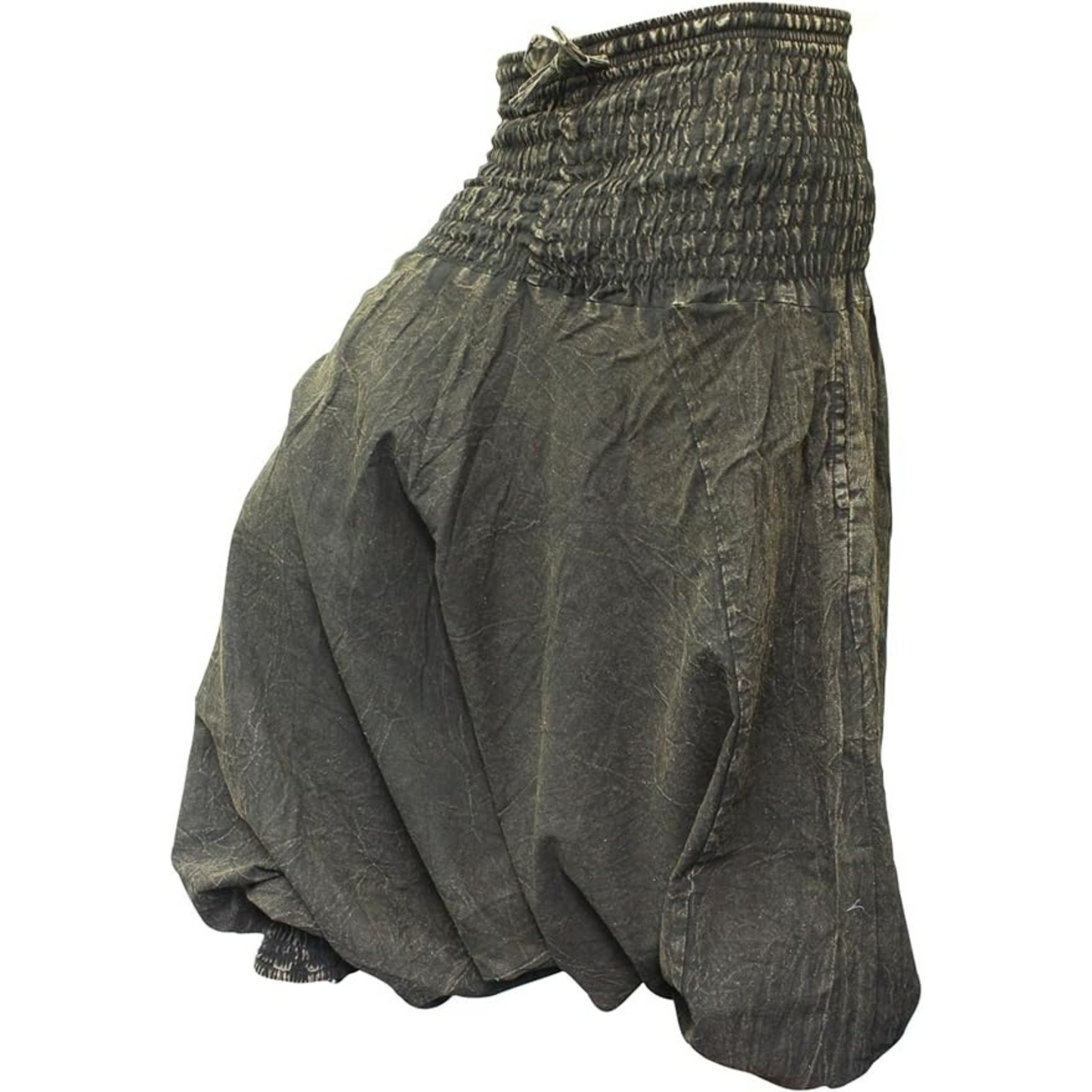 PLAIN LOOSE FIT HAREM TROUSERS FOR WOMEN