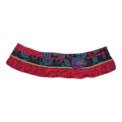 Womens Reversible Both Side Wrap Round Hippy Popper Party Skirt