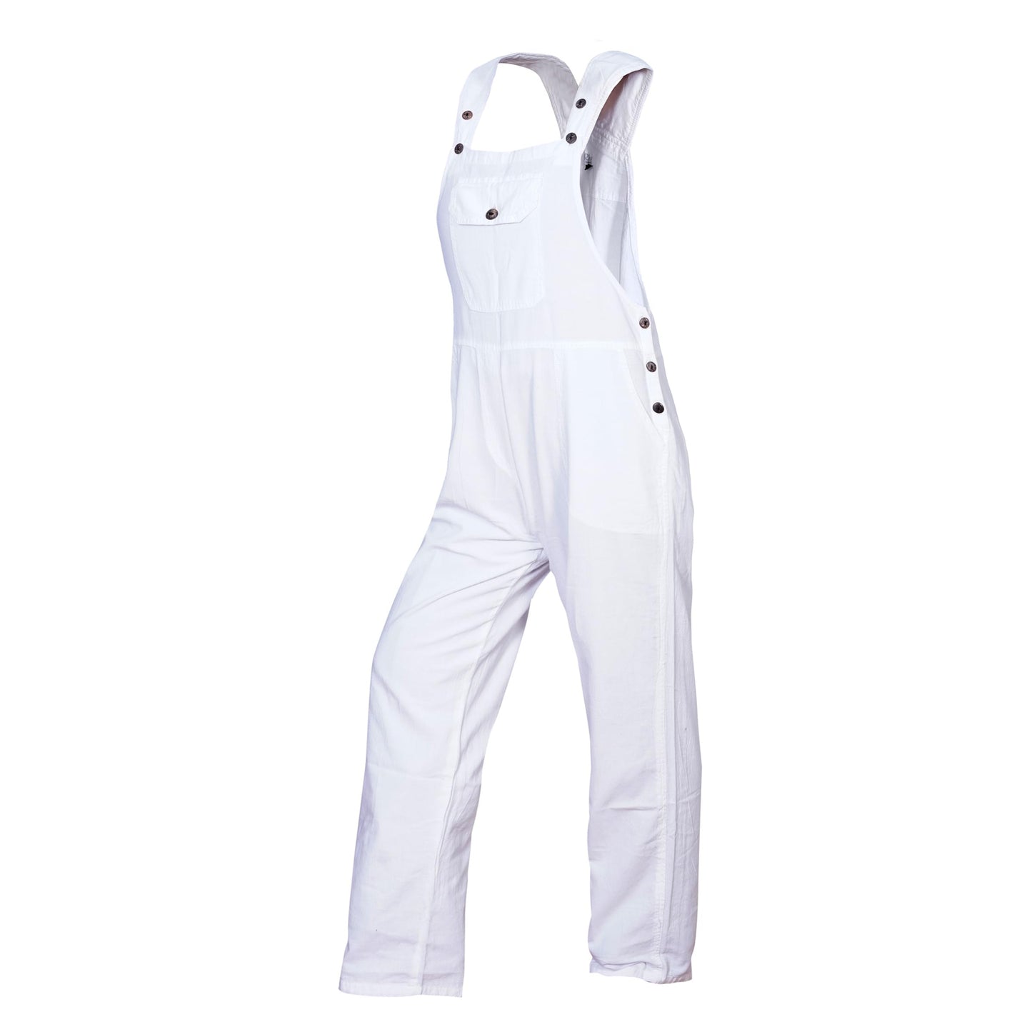 Women's Dungaree Cotton Hippie Classic Summer Jumpsuit with Adjustable Straps