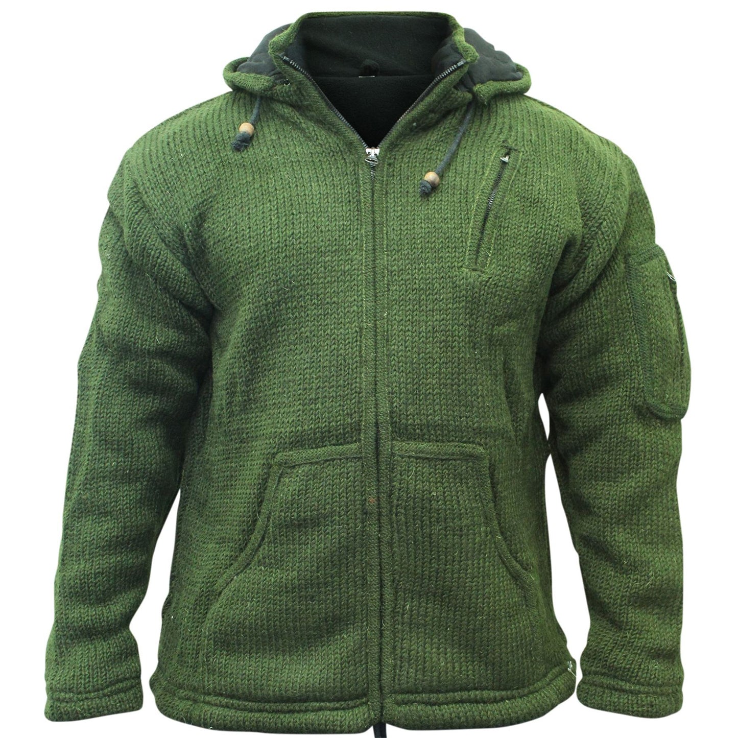 Men's Detachable Hippie Hoodie Jacket