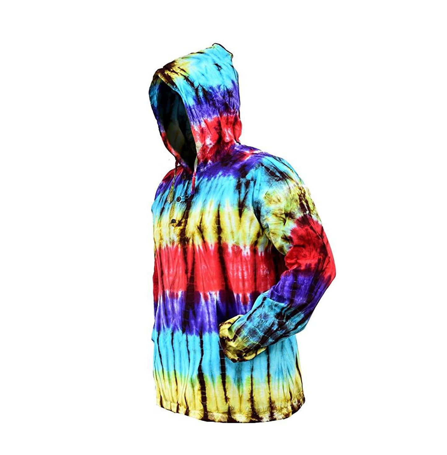Men's Tie Dye Hoodie Shirt