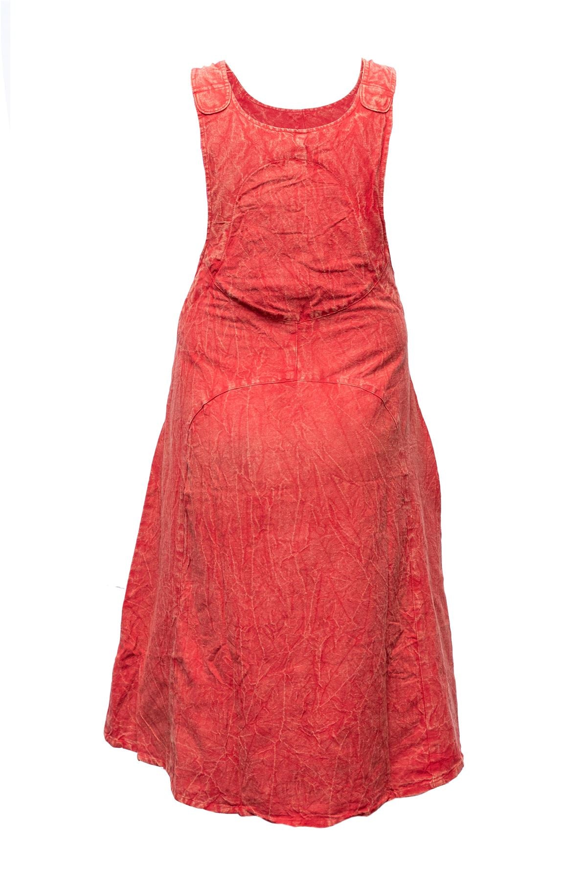 These 100% cotton, stonewashed pinafore dress is a classic design in an everyday styles that work anywhere and is very comfortable and stylish. It features 2 deep pockets and are a regular fit and comfortable to the body. They are very versatile, functional, and comfortable to wear. This lightweight breathable and comfortable pinafore dress with soft fabric can be layered with leggings and long sleeve tops for extra warmth. Available in Green, Orange, Black, Brown