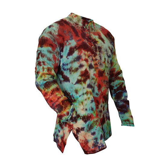 cotton-mens-tie-dye-long-sleeve-summer-shirts