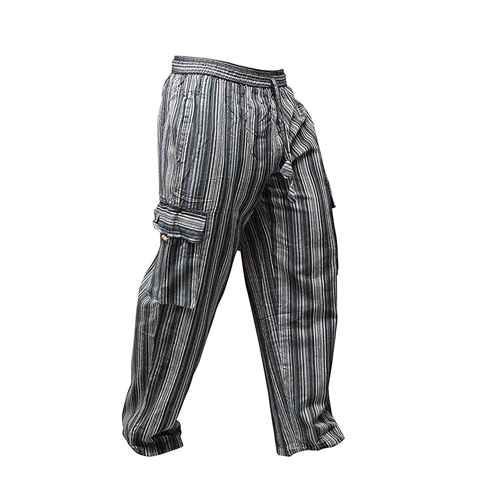multicolour-striped-wide-leg-unisex-trousers