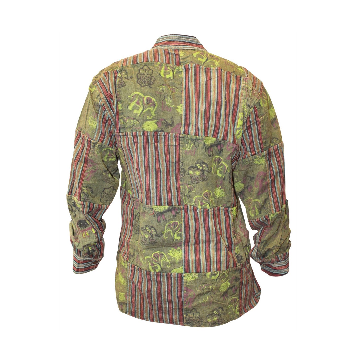 stonewashed-printed-patchwork-long-sleeve-shirts-for-men