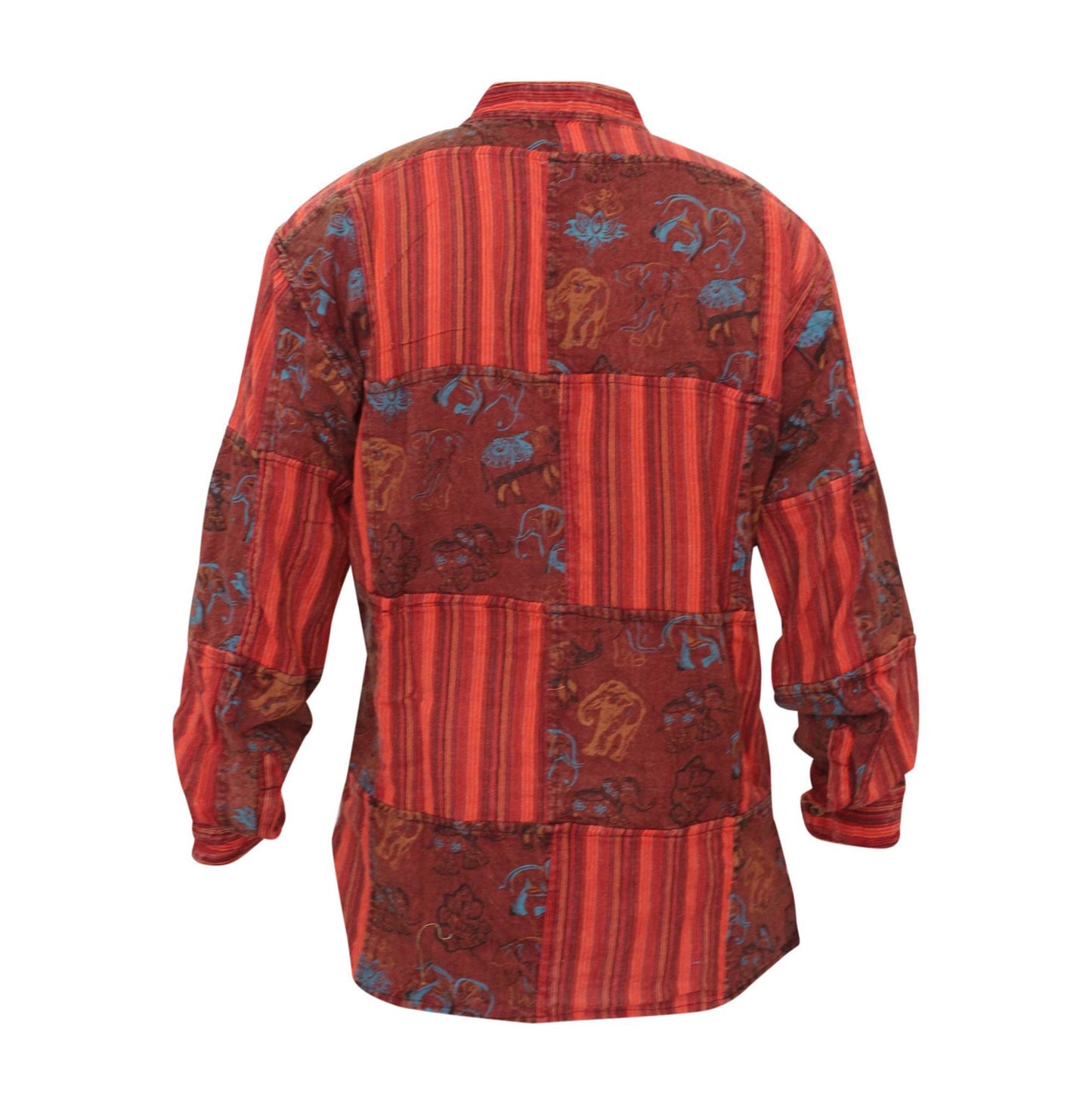 stonewashed-printed-patchwork-long-sleeve-shirts-for-men