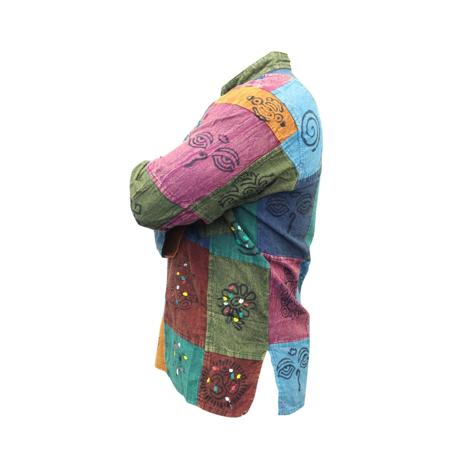 stonewashed-regular-fit-mens-patchwork-hippie-shirt