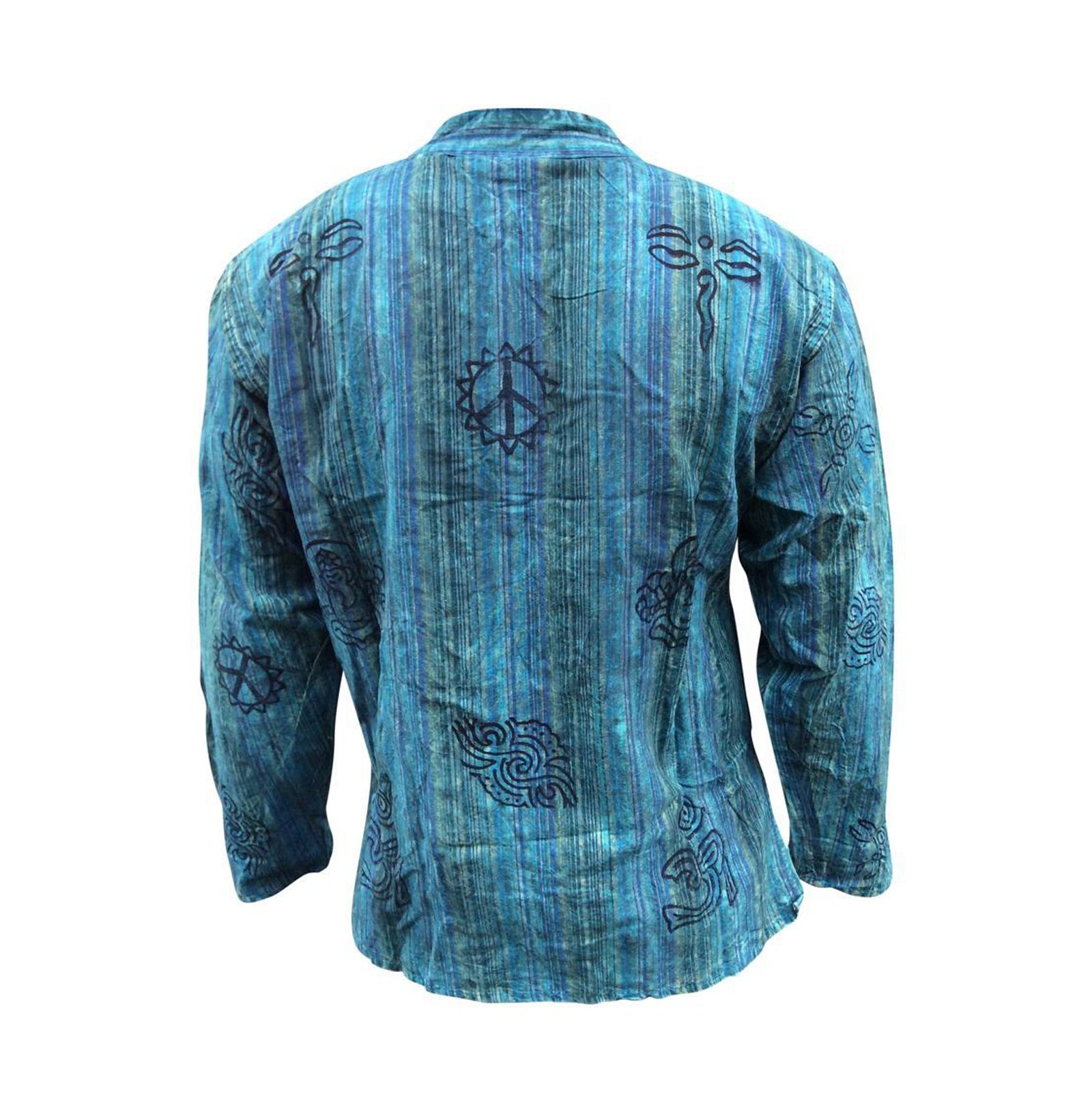 stripe-traditional-collarless-grandad-shirts-for-men