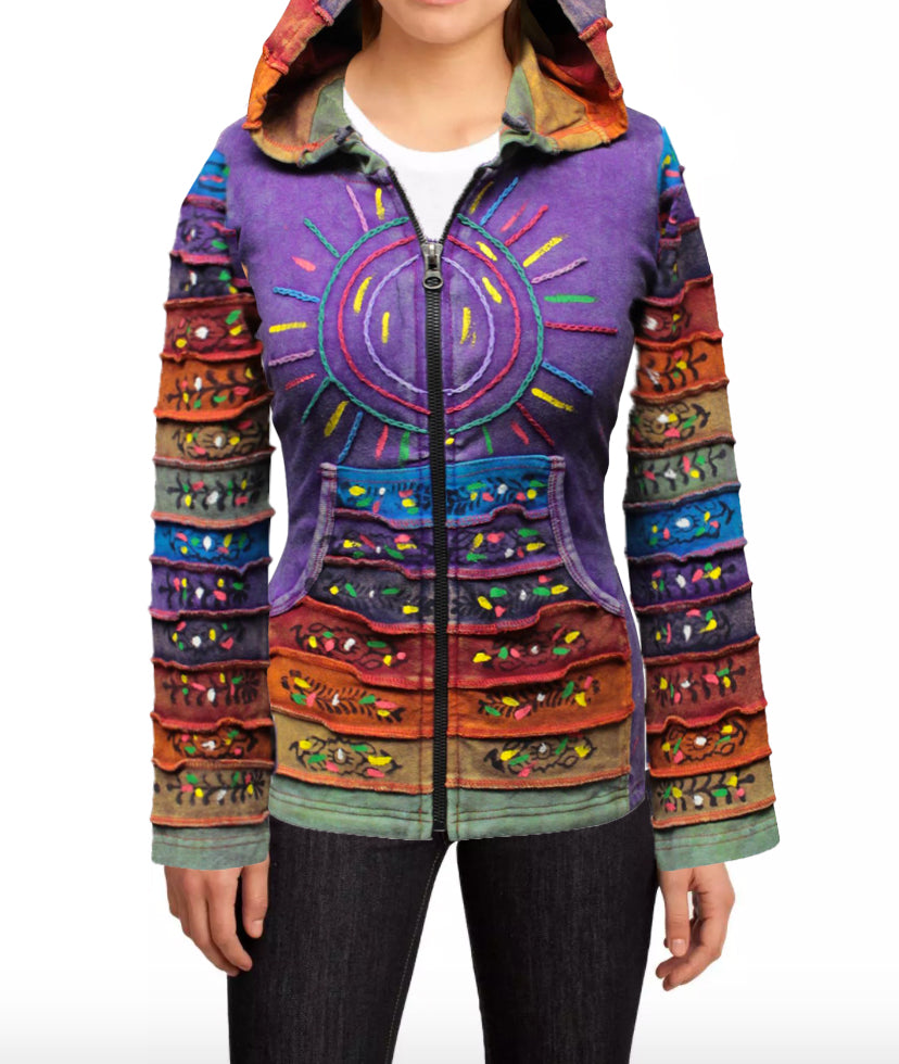 sun-patchwork-jacket-stonewashed-hoodie-for-women